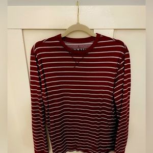 Long sleeve shirt, heavy knit. Very comfortable.